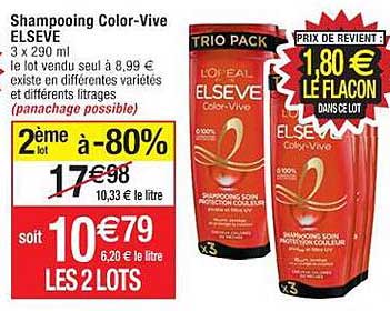shampooing color-vive elseve