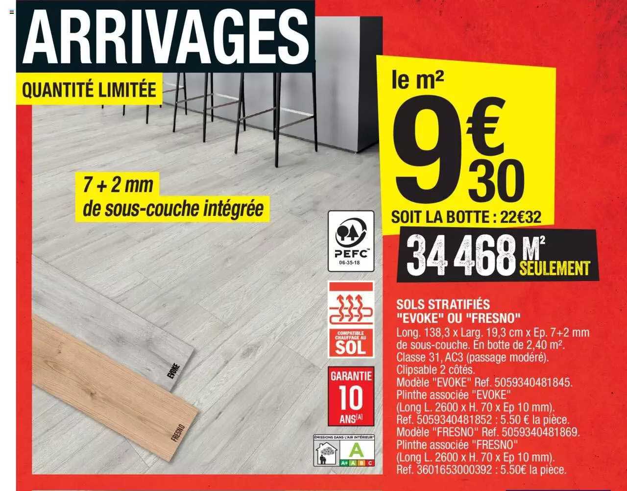 Sols Stratifiés "evoke" Ou "fresno"