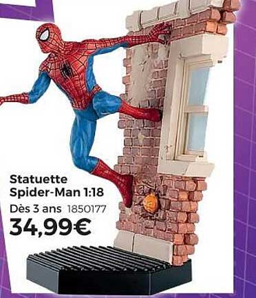Statuette Spider-Man 1:18
