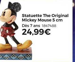 statuette the original mickey mouse 5 cm