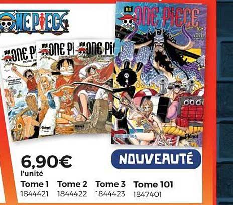 tome1, tome 2, tome 3, tome 101 one piece