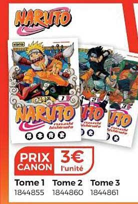 tome1, tome 2, tome3 naruto