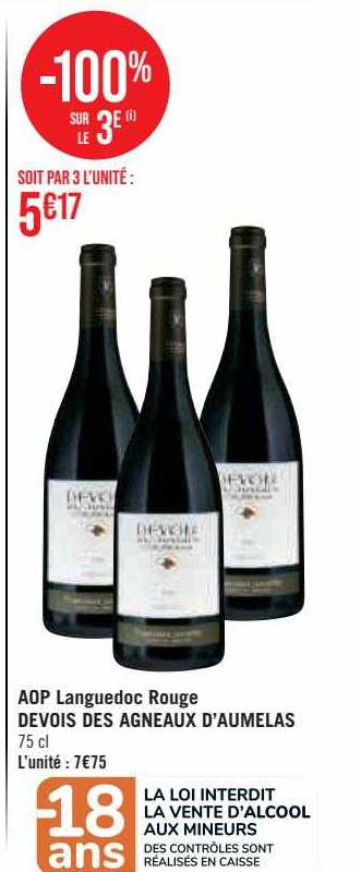 aop languedoc rouge devois des agneaux d'aumelas