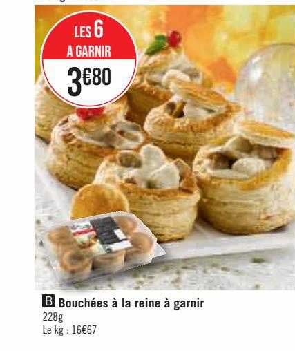 bouchées à la reine à garnir