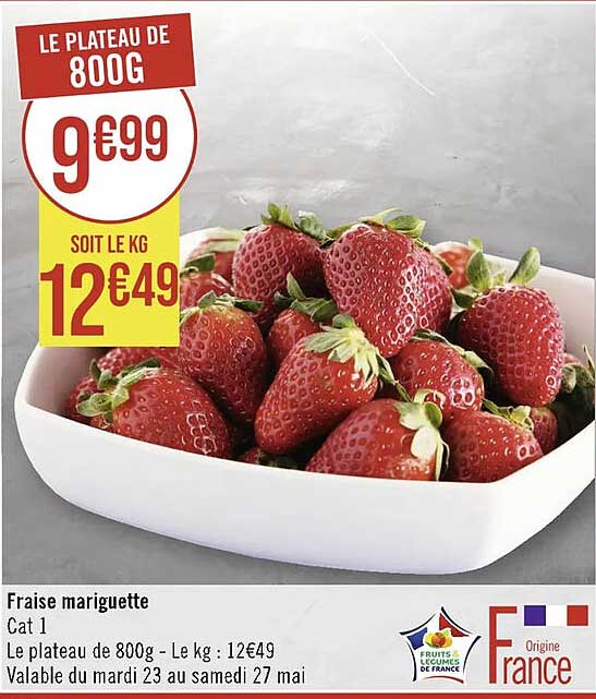 Fraise Gariguette