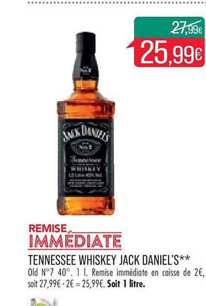 tennessee whiskey jack daniel's