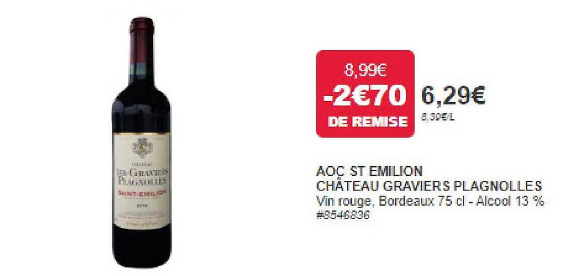 aoc st emilion château graviers plagnolles