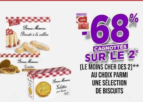 biscuits bonne maman