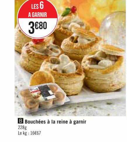 bouchées à la reine à garnir