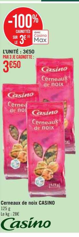 Cerneaux De Noix Casino