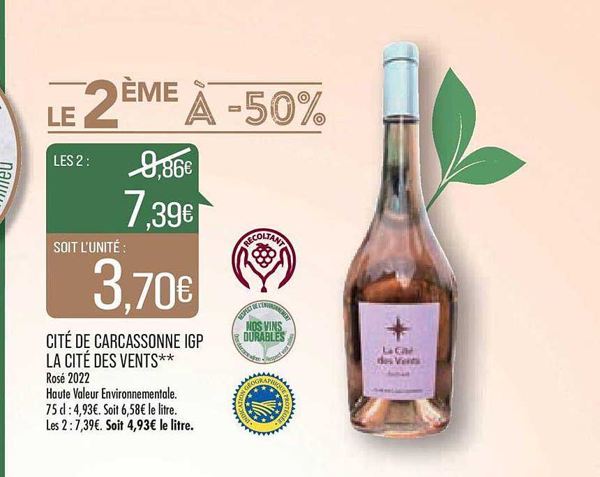 cité de carcassonne igp la cité des vents