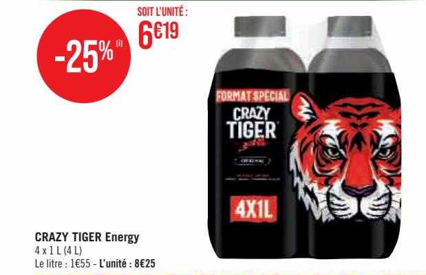 crazy tiger energy