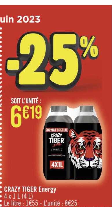 crazy tiger energy