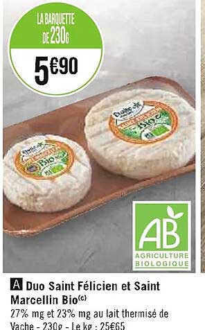 duo saint félicien et saint marcellin bio