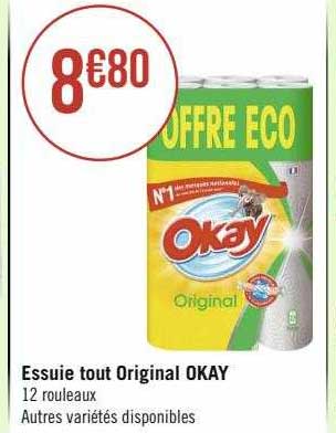 essuie tout original okay