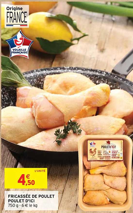 Fricassée De Poulet Poulet D'ici