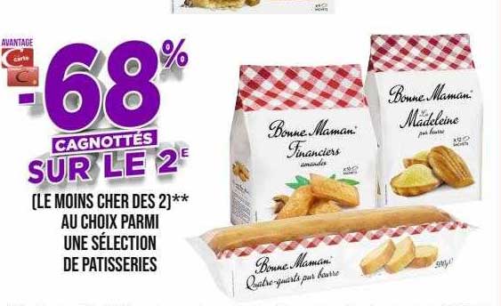 pâtisseries bonne maman