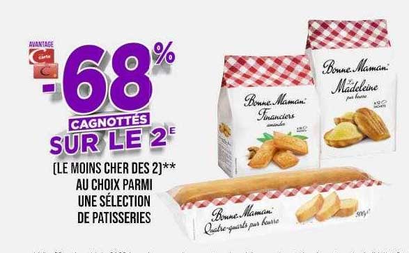 pâtisseries bonne maman