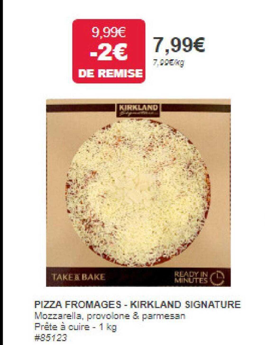 Pizza Fromages - Kirkland Signature