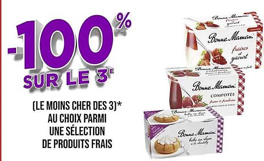 produits frais bonne maman