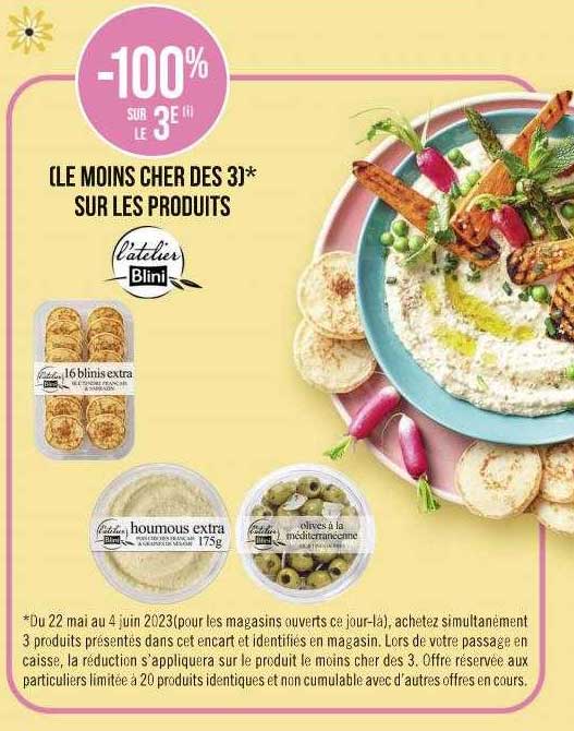 produits l'atelier blini