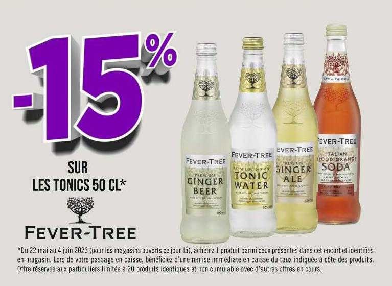tonics 50 cl fever-tree