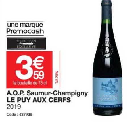 a.o.p. saumur-champigny le puy aux cerfs