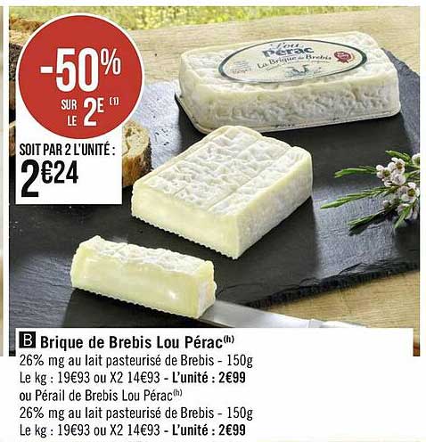 brique de brebis lou pérac