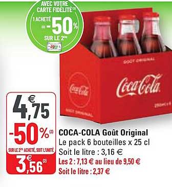 coca-cola goût original