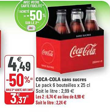 coca-cola sans sucres