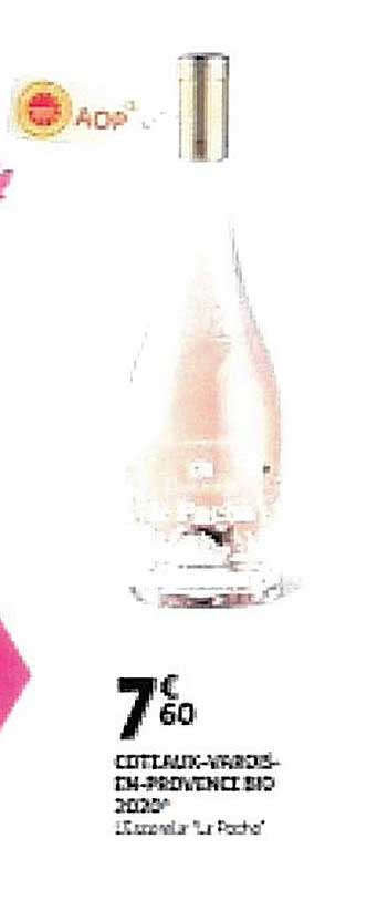 coteaux-varois-en-provence bio 2020