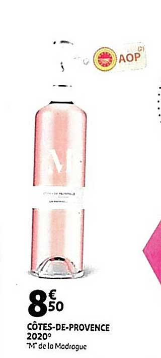 côtes-de-provence 2020 "m" de la madrague