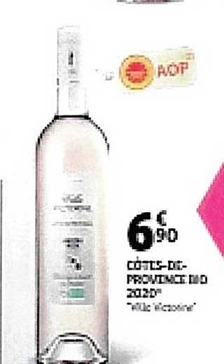 côtes-de-provence bio 2020