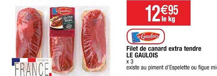 Filet De Canard Extra Tendre Le Gaulois