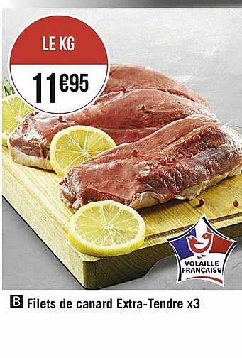 Filets De Canard Extra-tendre X3