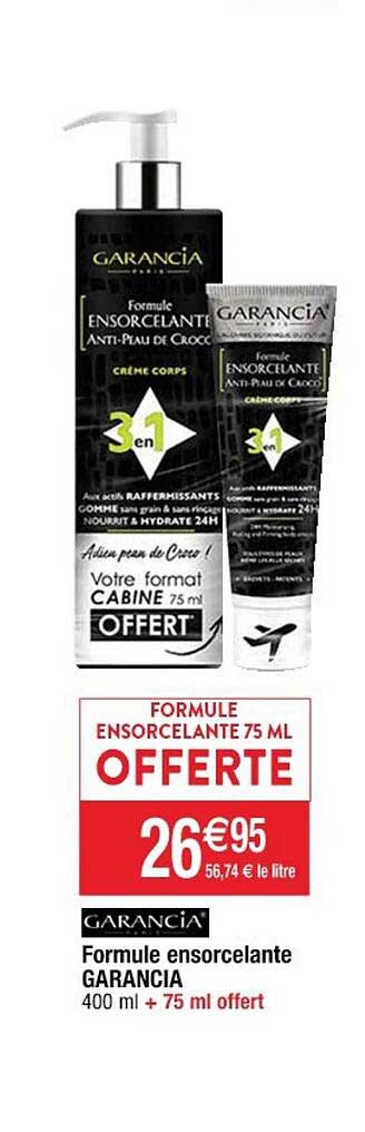 formule ensorcelante garancia