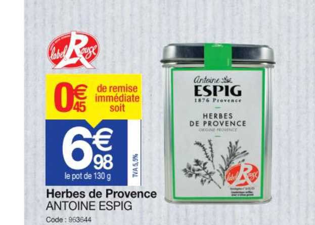 herbes de provence antoine espig