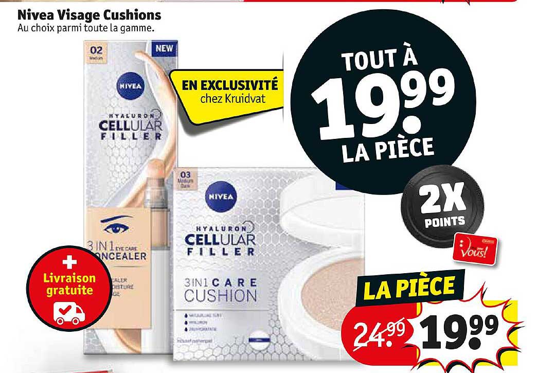 nivea vissage cushions