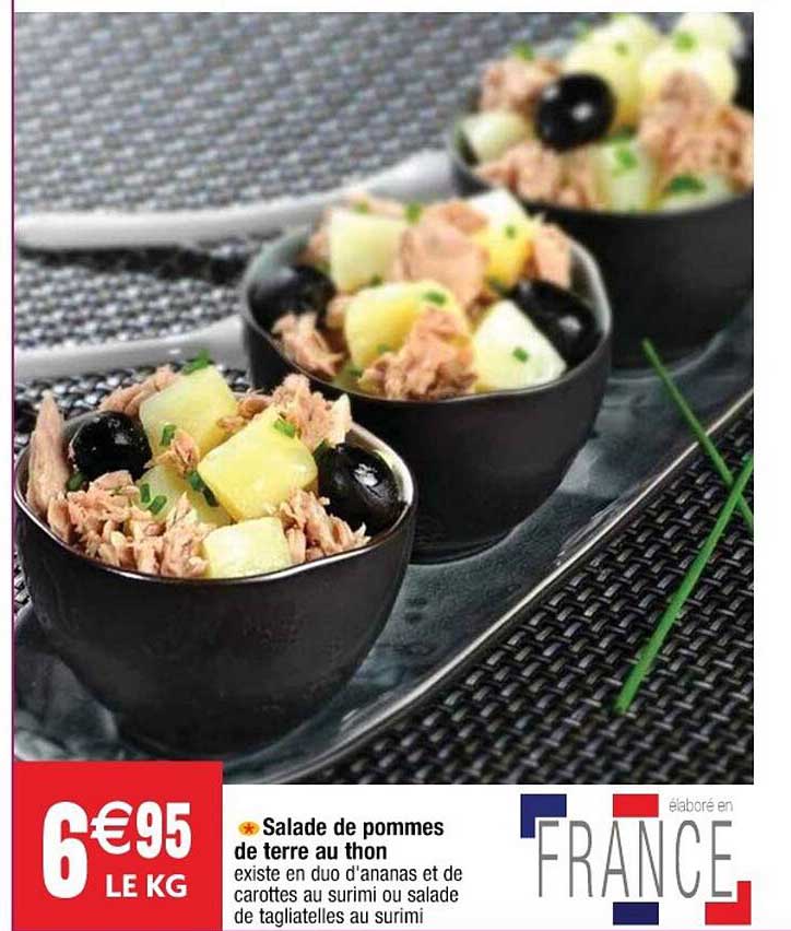 Salade De Pommes De Terre Au Thon