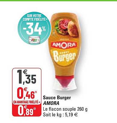 Sauce Burger Amora