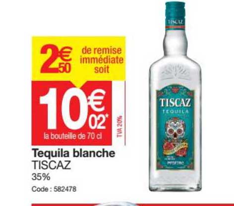 tequila blanche tiscaz