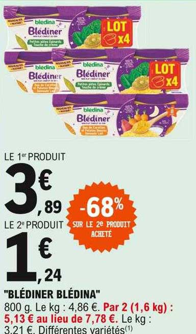 "blédiner blédina"