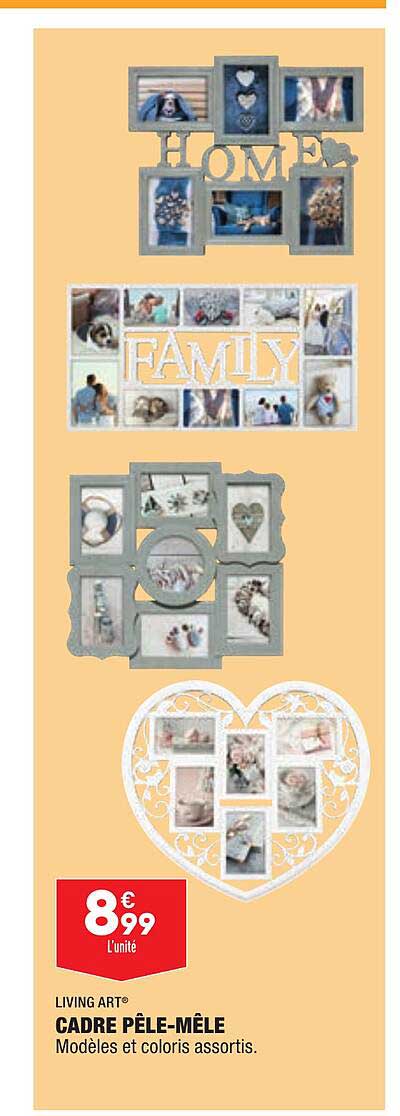 cadre pèle-mêle living art