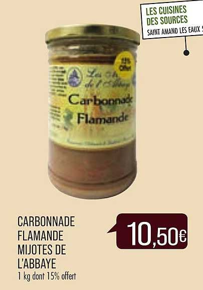 carbonnade flamande mijotes de l'abbaye