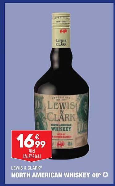 north american whiskey 40°