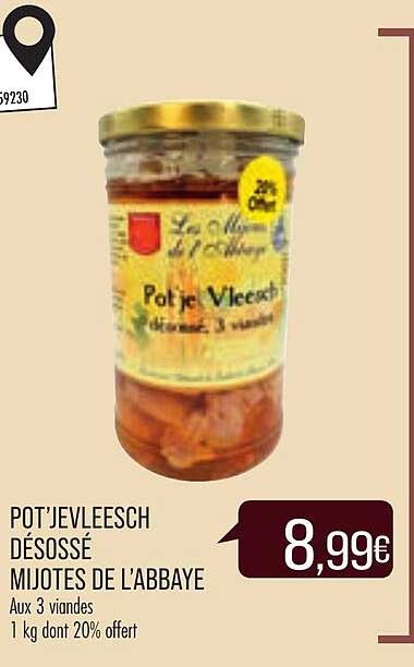 pot'jevleesch décossé mijotes de l'abbaye