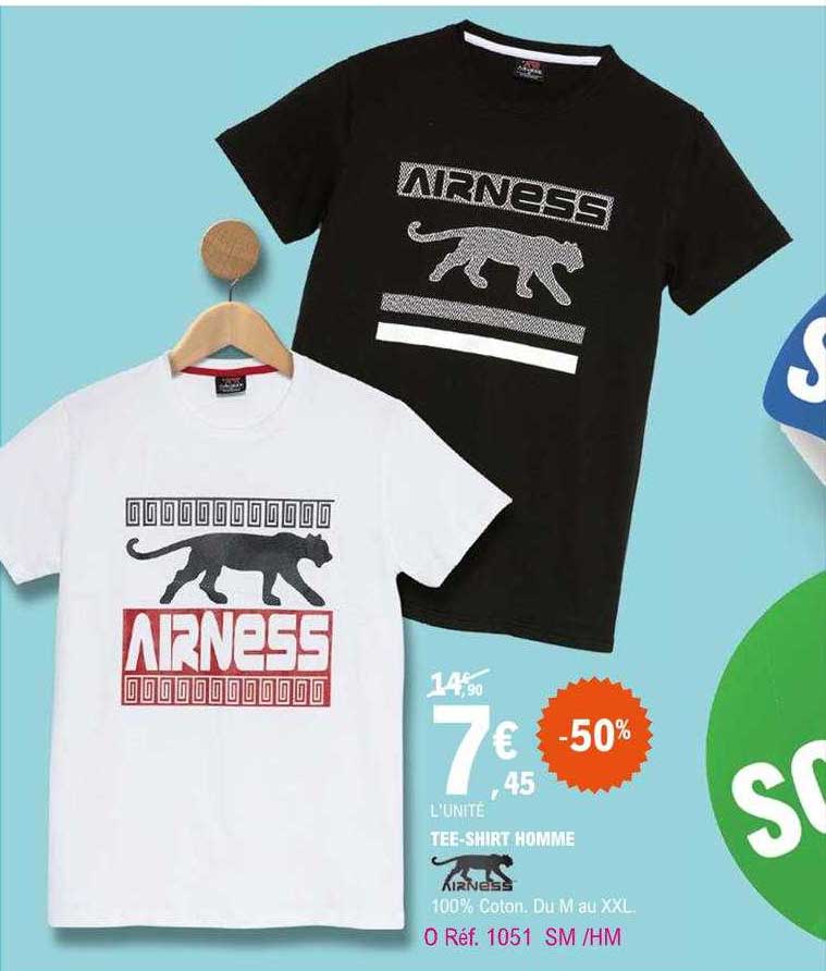 tee-shirt homme airness