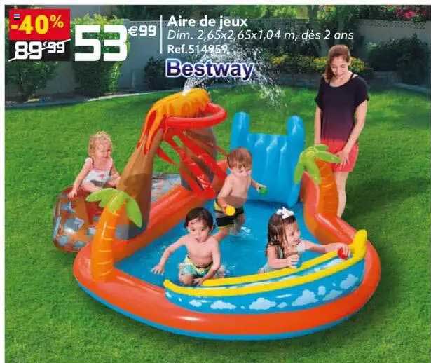 aire de jeux bestway