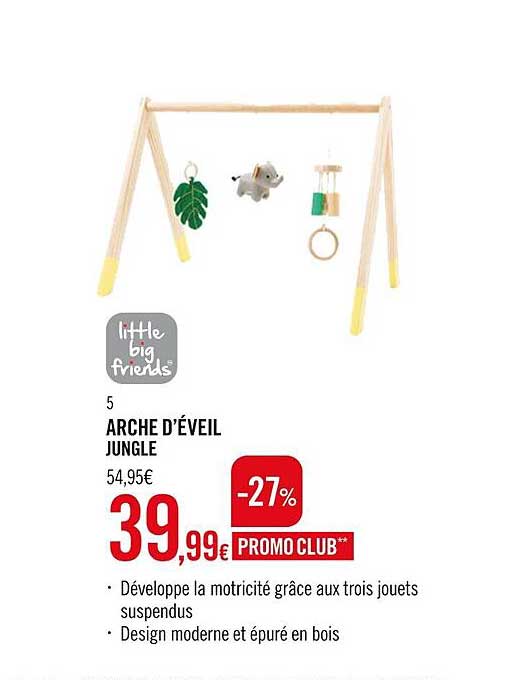 arche d'éveil jungle little big friends