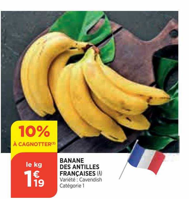 banane des antilles françaises